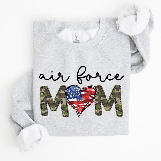 Air Force Mom, Military, Armed Forces, Mother's Day Sweatshirt