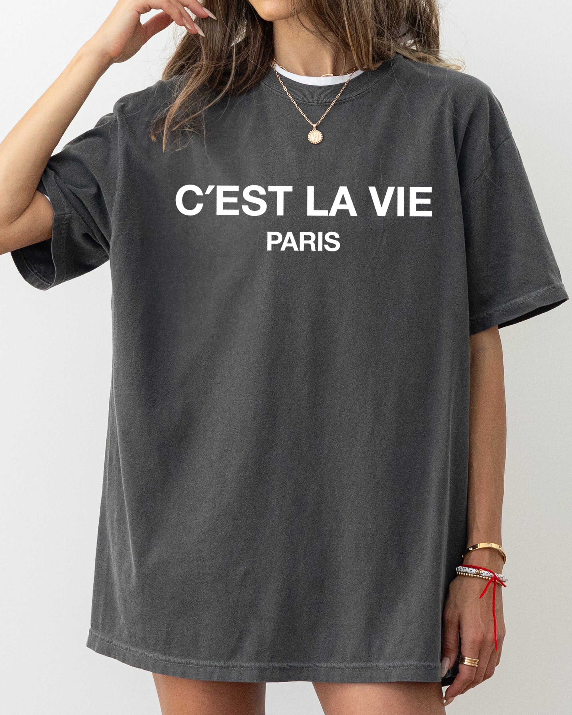 C'est La Vie French Tshirt - Paris Fashion Couture | Refinery