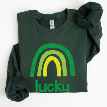 Lucky Rainbow, St Patrick's Day Sweatshirt