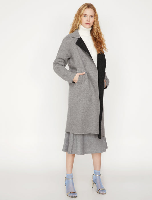 Grey Women`s Coat