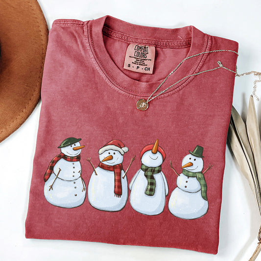 Adorable Snowman, Christmas, Winter, Santa, Xmas Tshirt