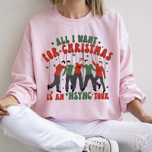 All I Want For Christmas NSYNC Sweatshirt
