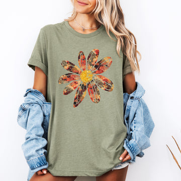 Autumn Flower, Beautiful Fall Floral, Tshirt