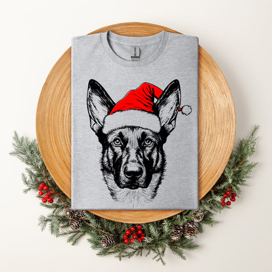 Belgian Malinois, Santa, Dog, Christmas, Dog Lover, Pet T-Shirt