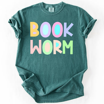 Book Worm, Pastel, Reading, Booktok, Library, Comfort Colors T-Shirt