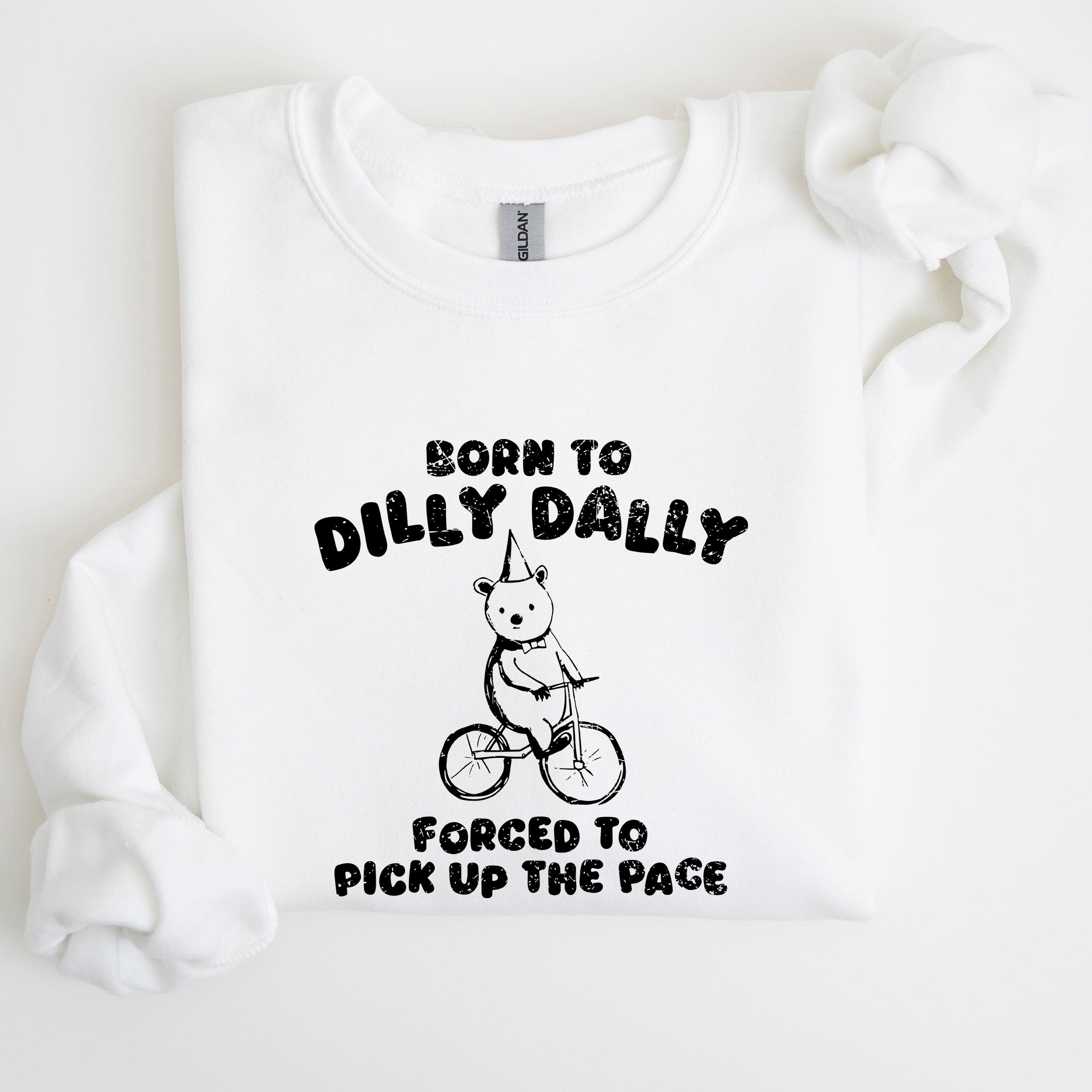 dilly dally mock neck sweatshirt - burgundy