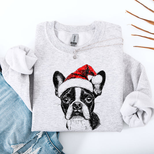 Boston Terrier, Dog Lover Apparel, Pet, Dog Breed, Cute Sweatshirt