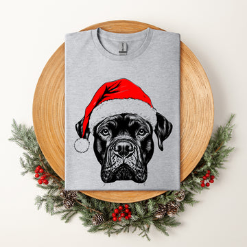 Cane Corso, Santa, Dog, Christmas, Dog Lover, Pet T-Shirt Comfort Colors T-Shirt
