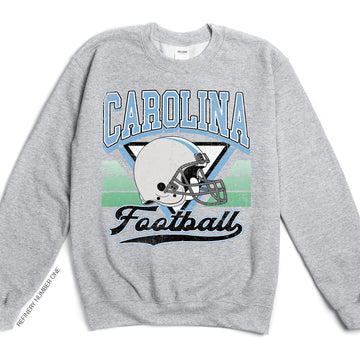 Carolina Football Vintage Two-Faced Reversible Game Day Tailgate Favorite Sweatshirt