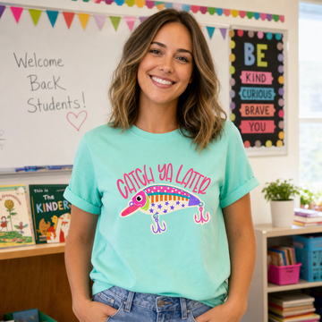 Catch Ya Later, Fishing, Funny, America, Sports, Back To School, Teacher, Comfort Colors T-Shirt