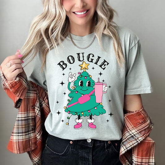 Bougie Vintage Comfort Colors Tee, Retro Classic Christmas Tshirt