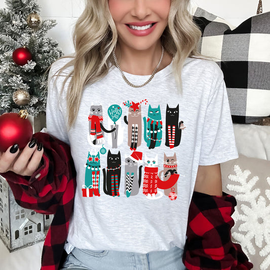 Christmas Cats, Cute Outfits, Pets Super Soft Tees