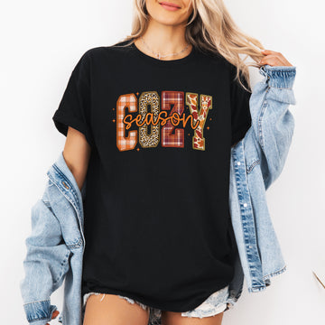 Cozy Season, Patterns, Fall Vibes, Retro Varsity, Autumn, Pumpkin, Tshirt