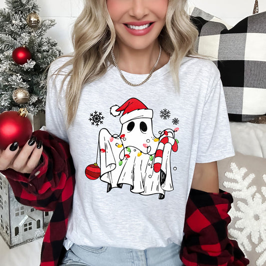 Cute-Ghost-Christmas Super Soft Tshirt