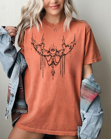 Cybersigilism, Eye, Wings, Tribal, Sigilism, Magic, Cyber Shirt Comfort Colors T-Shirt