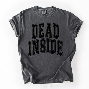 Dead Inside, Mood, Halloween, Vibes, Comfort Colors T-Shirt