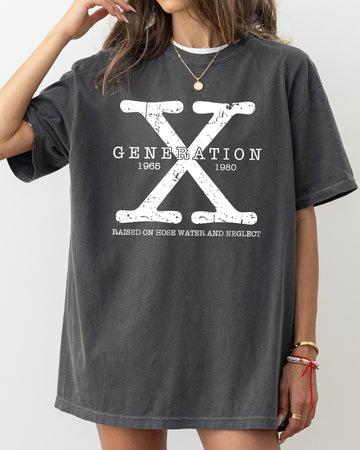Generation X, Hose Water, Funny, Neglect, Reality Bites Tshirt Comfort Colors T-Shirt