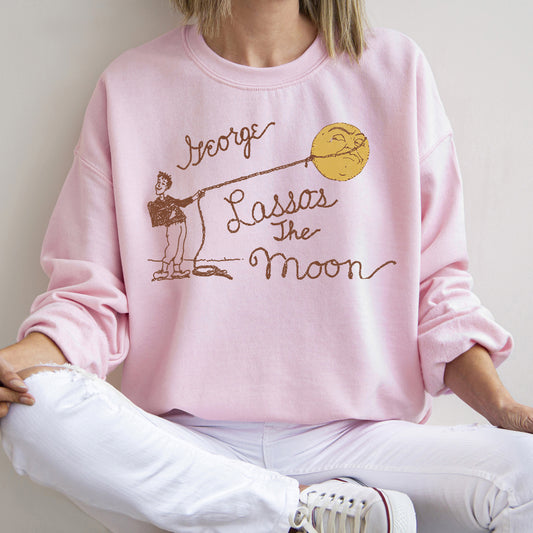 George Lassos The Moon Sweatshirt