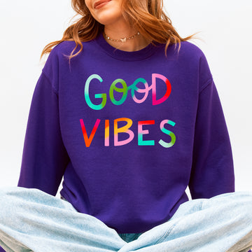 Good Vibes, Positivity, Mental Health Sweatshirt