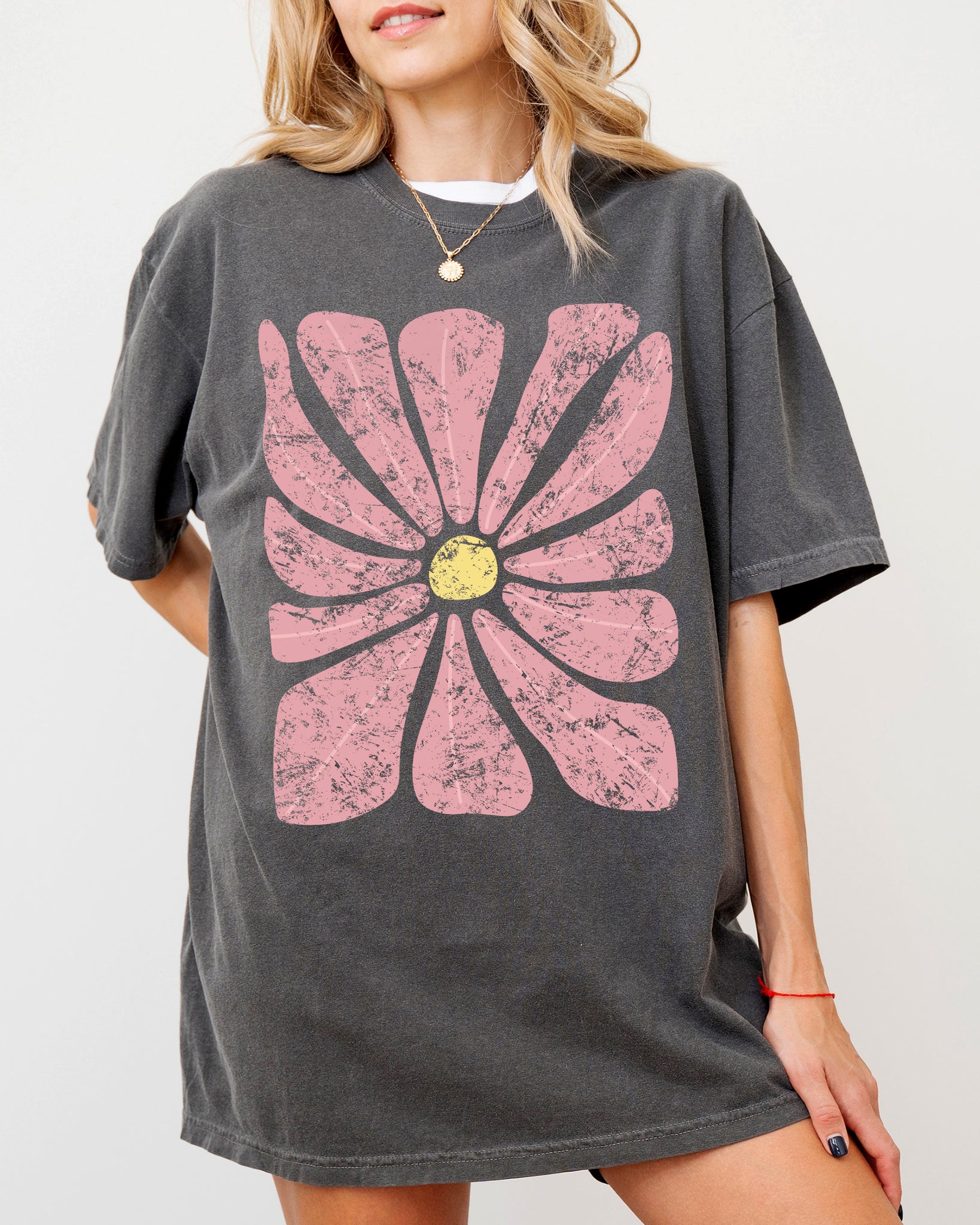 Gorgeous Abstract Flower, Boho Floral Design, Summer Vibes, Gardening, Festival, Nature Shirt Comfort Colors T-Shirt