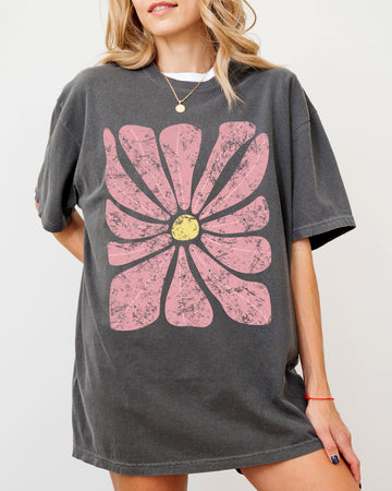 Gorgeous Abstract Flower, Boho Floral Design, Summer Vibes, Gardening, Festival, Nature Shirt Comfort Colors T-Shirt