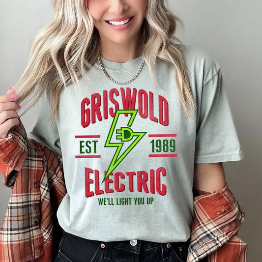 Griswold Electric Company, Classic Movie, Funny, Christmas Lights, Comfort Colors,Tshirt