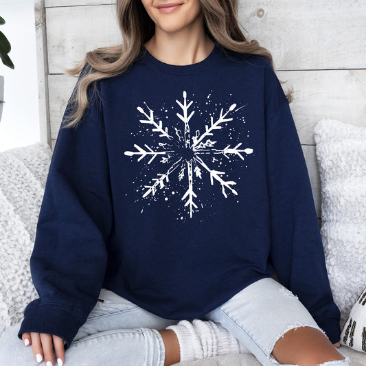 Snowflake, Winter, Sweatshirt