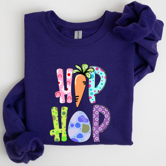 Hip Hop, Easter, Colorful Sweatshirt