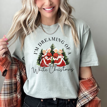 I'm Dreaming Of A White Christmas, Retro, Movie, Classic, Comfort Colors, Tshirt