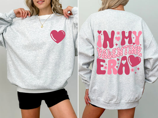 In My Valentine Era, Swiftie, Love, Valentine's Day Sweatshirt