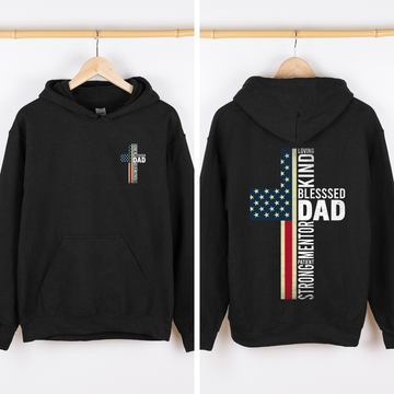 American Dad, USA, Flag, Christian, 4th of July Sweatshirt