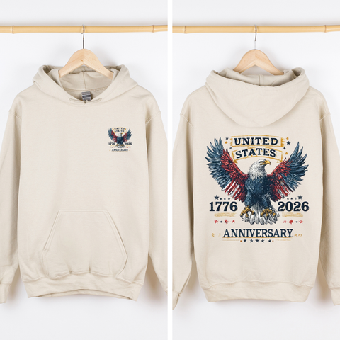 Eagle, US Anniversary, America, USA, United States, 4th of July Unisex Sweatshirt