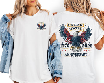 United States, Eagle, Anniversary, Eagle, 250 Years, USA, America Comfort Colors T-Shirt