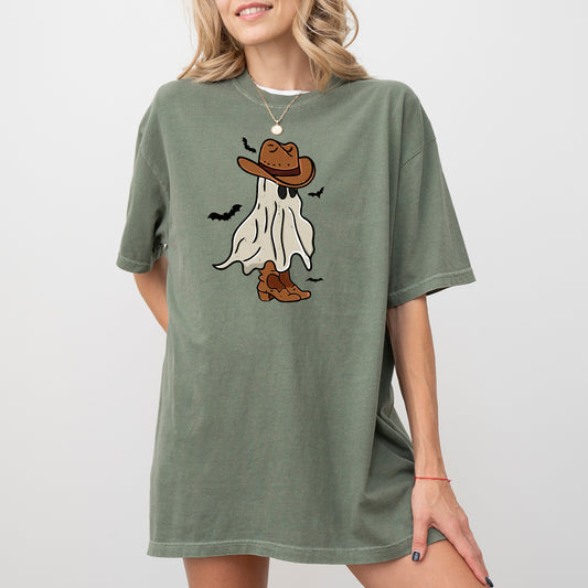 Mini Cowboy Ghost, Witch, Aesthetic, Funny, Meme, Halloween, Spooky, Costume, Tshirt