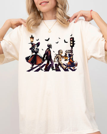 Burton Road, Ghost, Vintage, Western, Witch, Aesthetic, Meme, Halloween, Costume, Tshirt Comfort Colors T-Shirt