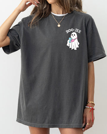 Boojee, Ghost, Vintage, Pocket, Western, Witch, Aesthetic, Meme, Halloween, Costume, Tshirt Comfort Colors T-Shirt