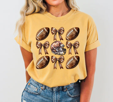 Football, Bow, Western, Witch, Aesthetic, Meme, Halloween, Costume, Tshirt Comfort Colors T-Shirt