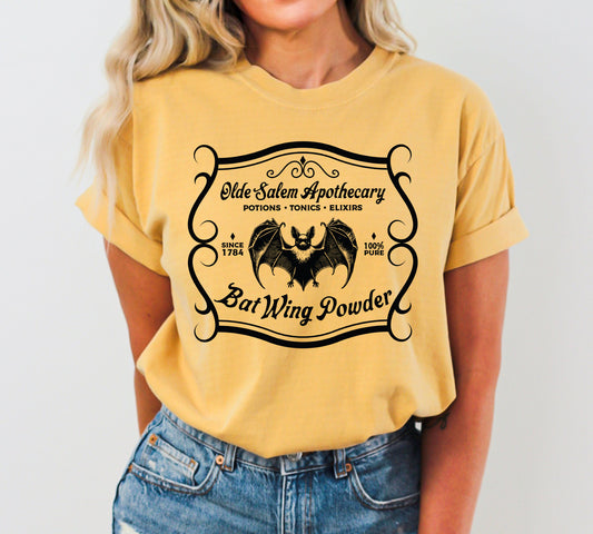 Olde Salem Apothecary, Vintage, Western, Witch, Aesthetic, Meme, Halloween, Costume, Tshirt