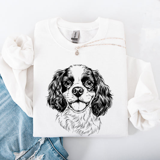 Cavalier King Charles, Pet, Dog Breed Sweatshirt