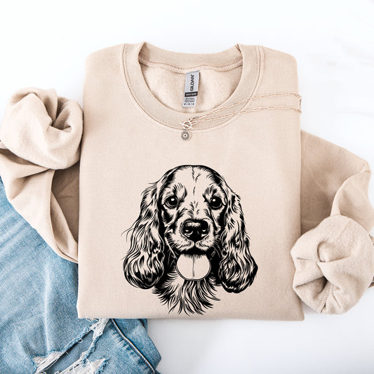 Cocker Spaniel, Pet, Dog Breed Sweatshirt