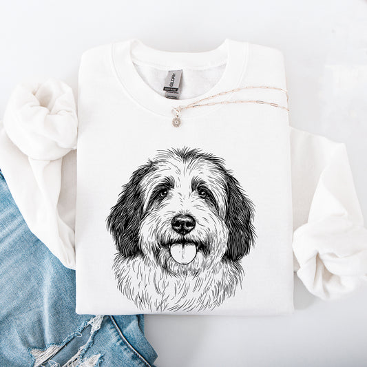 English Sheepdog, Pet, Dog Breed Sweatshirt