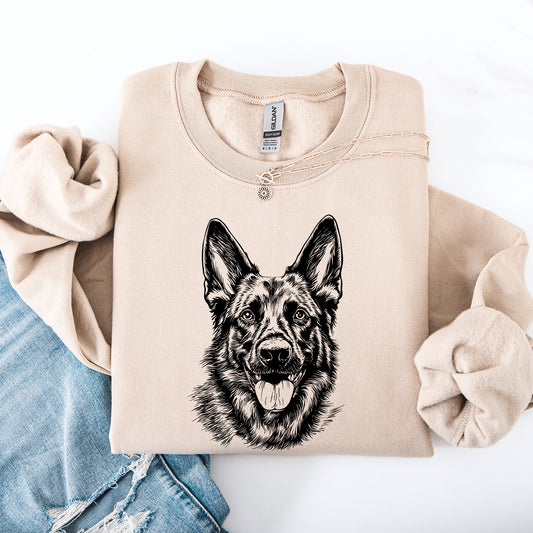 German Shepherd, Pet, Dog Breed Sweatshirt