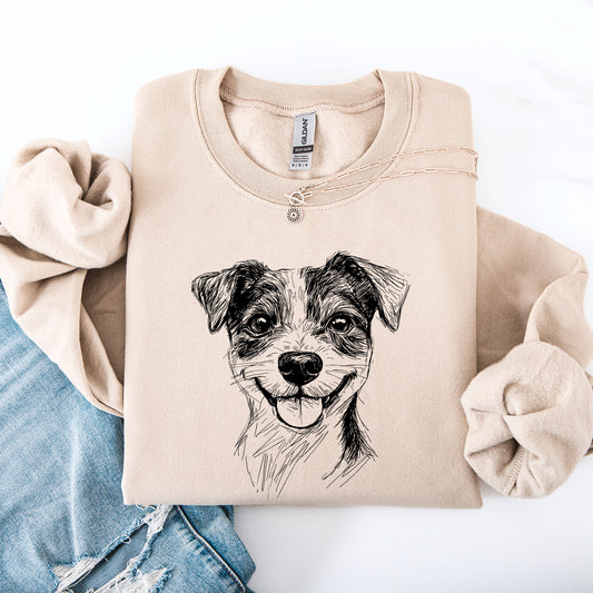 Jack Russell, Pet, Dog Breed Sweatshirt