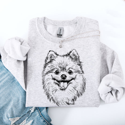 Pomeranian, Pet, Dog Breed Sweatshirt