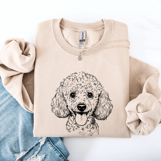 Poodle, Pet, Dog Breed Sweatshirt