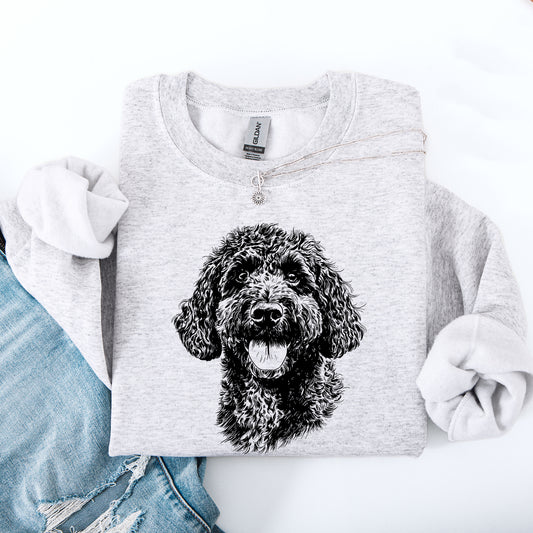 Portuguese Water Dog, Pet, Dog Breed Sweatshirt