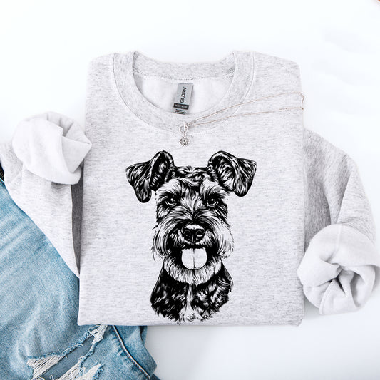 Schnauzer, Pet, Dog Breed Sweatshirt