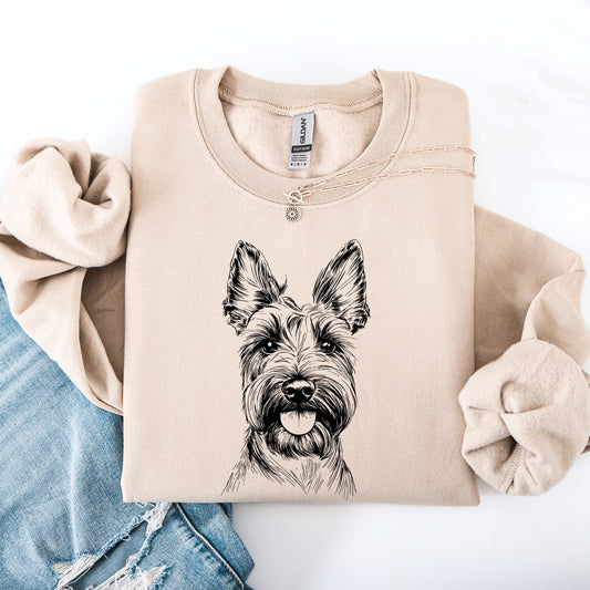 Scottish Terrier, Pet, Dog Breed Sweatshirt