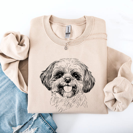 Shih Tzu, Pet, Dog Breed Sweatshirt