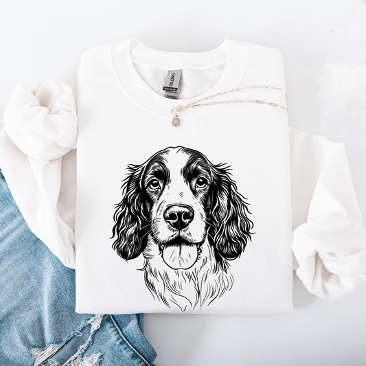 Springer Spaniel, Pet, Dog Breed Sweatshirt